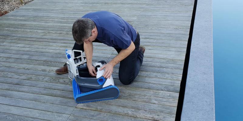 Réparation de robot de piscine