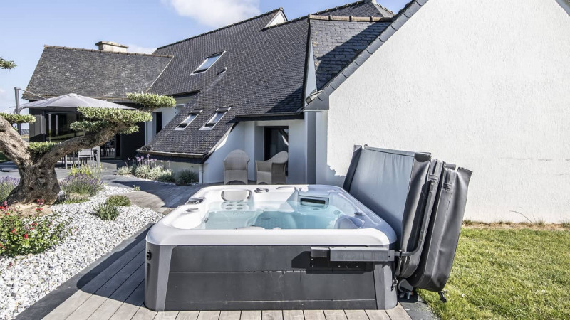 Spa portable / Spa breton : spa portable exterieur jardin integration detente esprit piscine02