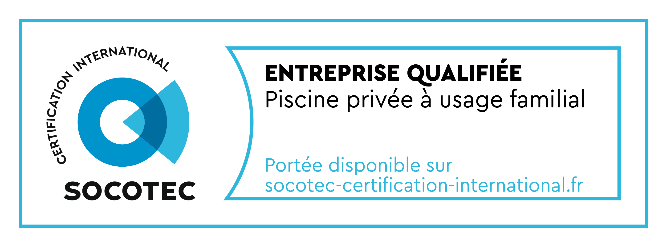 Qualification Socotec l’esprit piscine